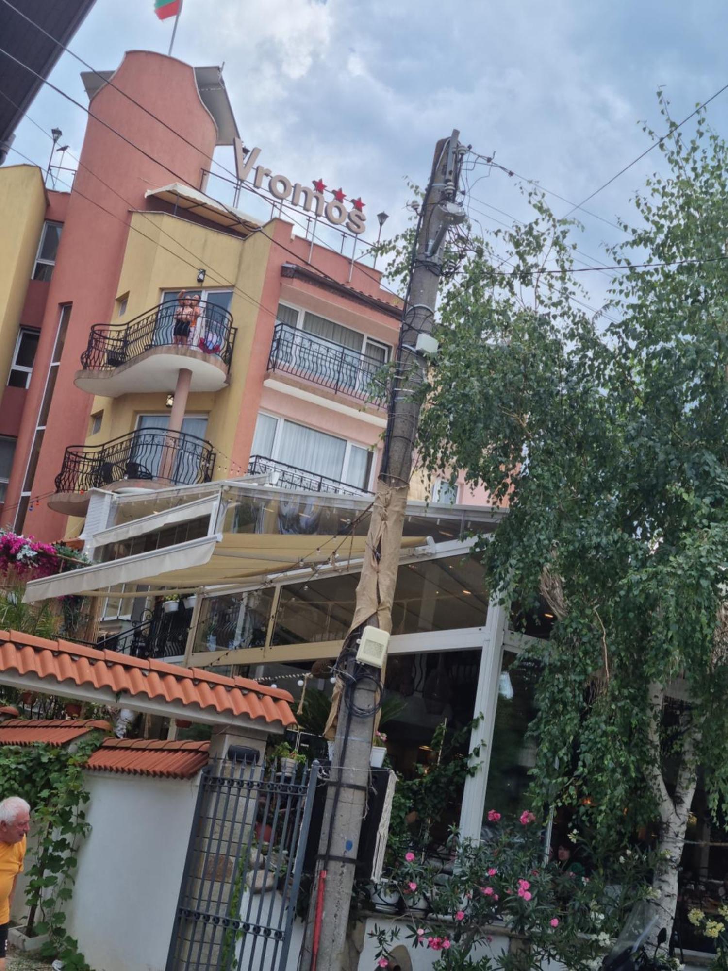 Vromos Guest House Chernomorets Exterior foto